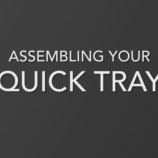 ASSEMBLING YOUR QUICK TRAY (tools needed: 5/32" Allen Wrench, 9/16" & 1/2" Socket Wrench, 9/16" Standard Wrench)